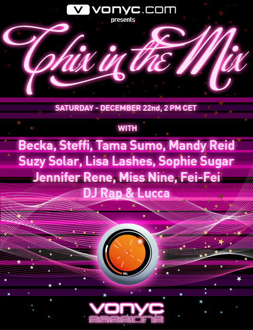 DJ Suzy Solar - Chix in the Mix - VONYC Radio