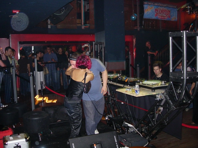 Tantra - Scott Bond, Suzy offering to pour the drinks