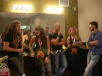 Backstage - ScotP,Nikki,Cyrus,Suzy,Zorastra