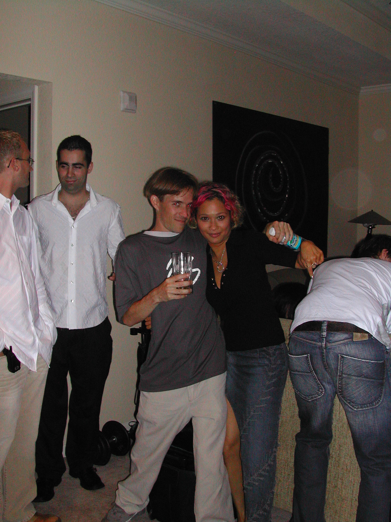 brian, suzy, ferry's butt @ afterparty