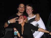 suzy, ferry, carlos @ house party