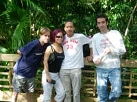 Busch Gardens - Lil B, Suzy, Paulo, & Thomas