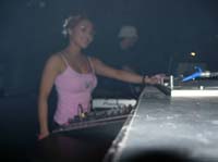 Suzy on the decks