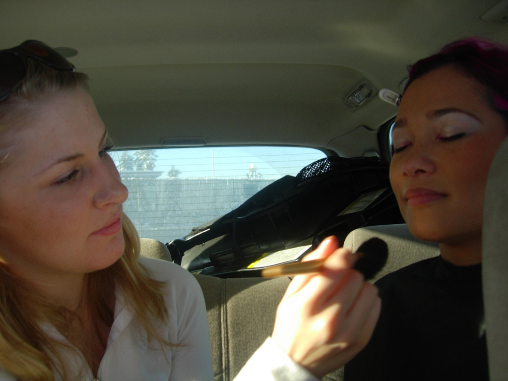 day 2 makeup artist jamie kennedy and suzy