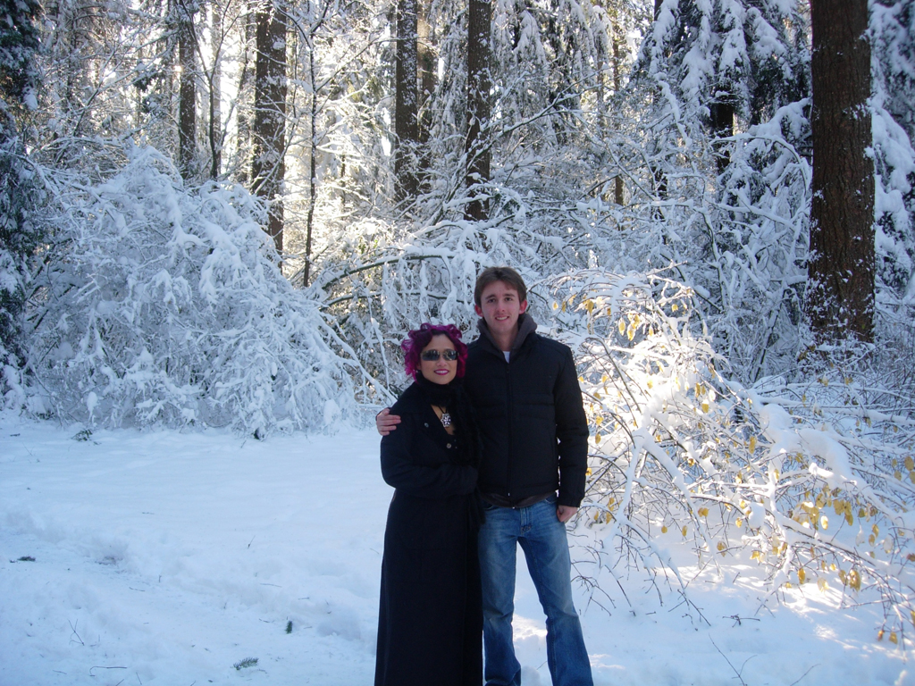 day 2 suzy with videographer mark hemstock