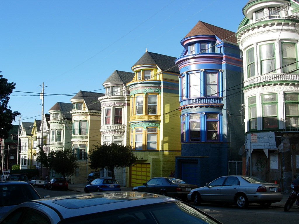 38. artsy houses in the Haight Street area,pic by S Solar