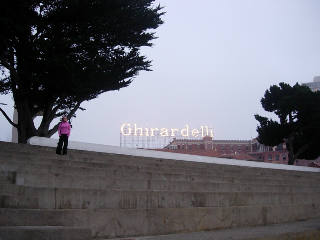 45. Suzy and Ghirardelli Square